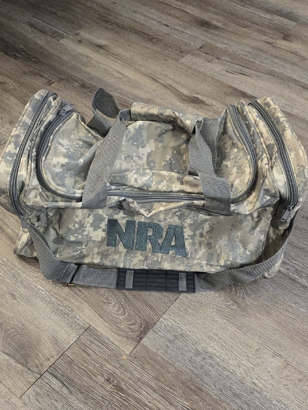 NRA Camou Duffle Bag